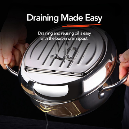 Japanese Clad Frying Pot