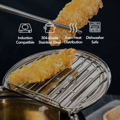 Japanese Clad Frying Pot